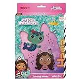 Pärlor Hama Perlen 7975 7975 Ironing Beads Gift Set, Gabby's Dollhouse, with Approx. 2000 Midi Craft Beads with a Diameter of 5 mm, Creative Craft Fun for Young and Old, Multi-Coloured