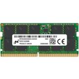 RAM minnen Crucial Micron DDR5 modul 32 GB SO DIMM 262-pin 4800 MHz PC5-38400 CL40 1.1 V ej buffrad ECC