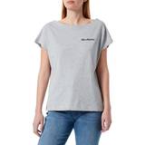 Love Moschino Överdelar Love Moschino Gray Cotton Tops & T-Shirt IT42