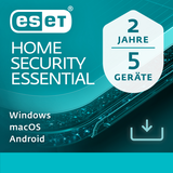 ESET Kontorsprogram ESET HOME Security Essential [5 Geräte 2 Jahre] [Download]