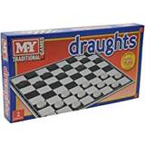 KandyToys M.Y Draughts Game Traditionellt schackspel för barn och vuxna