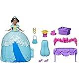 Disney Prinsessor Dockor & Dockhus Disney Hasbro Princess Secret Styles Jasmine Överraskning med stil, docka Playset med kläder och tillbehör, Börjar från 4 år, F3468