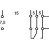 Elartiklar Omron G2R-1-E-24V PCB relay 24 V DC 16 A 1 change-over 1 pcs