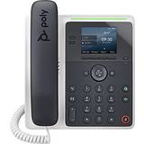 Fast telefoni på rea Poly Edge E100 Corded Conference Telephone, Black/White 2200-86980-025 Black