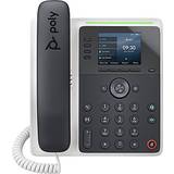 Fast telefoni på rea Poly Edge E200 Corded Conference Telephone, Black/White 2200-86990-025 Black