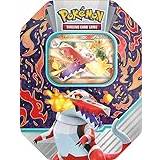 Pokémon Tin-Box Paldea-partner: Skelokrok-ex 1 holografisk promokort och 4 boosterförpackningar