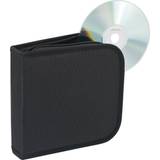 CD bag 28 CDs/DVDs/Blu-rays Nylon Black 1 pcs W x H x D 158 x 40 x 160 mm 775393
