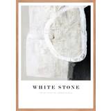 Malerifabrikken Tavla White stone, Ek ram 70X100 Tavla 70x100cm