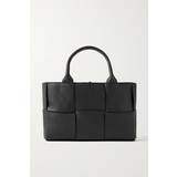 Svarta Tygkassar Bottega Veneta Mini Arco Leather Tote Bag