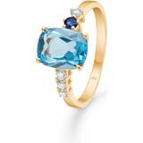 Blåa Ringar Mads Z Blue Felicity Ring 1546068