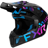 FXR Motorcykelutrustning FXR Clutch Gladiator Helmet Open Face Ventilated Optional Winter Kit Candy 240628-5400-13
