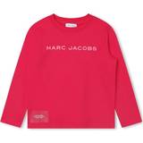 Marc Jacobs Vinterjackor Barnkläder Marc Jacobs Långärmad Logo T-shirt Fuchsia Rosa years