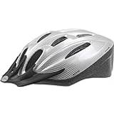 M-Wave Cykelhjälmar M-Wave Unisex-Adult Active Helm für Erwachsene/Jugendliche, White Carbon, L, 58-61