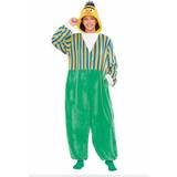 Grön - Unisex - Övrig film & TV Maskeradkläder My Other Me Blas Pajama Sesame Street Adults Costume