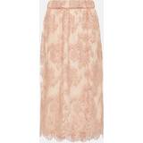 Gucci Bomull Kjolar Gucci Cotton Blend Lace Skirt