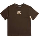 Dolce & Gabbana Överdelar Dolce & Gabbana Kids Logo cotton T-shirt brown