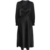 Y.A.S Dam - Midiklänningar Y.A.S Zahalla LS Long Dress Black