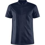 Craft Sportsware Dam Pikétröjor Craft Sportsware Mens Core Unify Polo Shirt Blue/Black/Brown