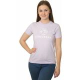 Converse Lila Överdelar Converse T-shirt med kortärm Dam Seasonal Star Chevron Lavendel