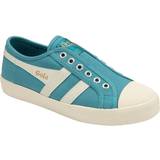 Gola Dam Sneakers Gola 'Coaster Slip' Canvas Lace-Less Trainers Light Blue