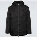 Prada Friluftsjackor Kläder Prada Re-Nylon reversible puffer jacket black