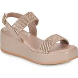 Igi&Co Sandaler Igi&Co 3687022 sandal kilklack för kvinnor läder minne taupe, Taupe Cypria