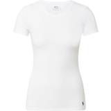 Polo Ralph Lauren Dam - Långa kjolar T-shirts & Linnen Polo Ralph Lauren Women Slim Fit T-Shirt White * Kampanj *