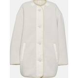 Fårskinn Ytterkläder Isabel Marant Étoile Himemma faux shearling jacket white