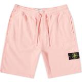 Stone Island L Byxor & Shorts Stone Island Men's Garment Dyed Sweat Shorts Pink
