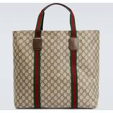 Gucci Handväskor Gucci GG Supreme Tender Medium tote bag beige One size fits all