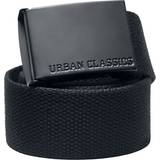 Urban Classics Herr Skärp Urban Classics Bälte Colored Buckle Canvas Belt för svart