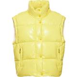 Moncler Dam - Gula Ytterkläder Moncler Mauleon down jacket yellow