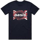Oasis Skinnjackor Kläder Oasis Union Jack T-Shirt Navy