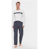 Herr - Stretch Sovplagg BOSS Herr Urban Long Set Pyjamas_långärmad, Mörkblå402