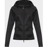 Moncler Dam - Svarta Kläder Moncler Neoprene hoodie black