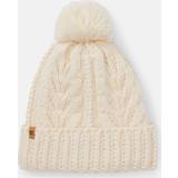 Timberland Vita Accessoarer Timberland Autumn Woods Cable-knit Beanie For Women In White White, ONE
