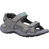 Cotswold Herr Tofflor & Sandaler Cotswold Womens/ladies Freshford Recycled Sandals grey/turquoise