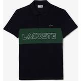 Lacoste Herr - Stretch T-shirts & Linnen Lacoste Paris Polo vanlig passform, Abimes/Sequoia