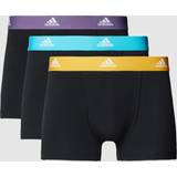 Adidas Boxers - Herr Kalsonger adidas 3-pack Active Flex Cotton Trunk Black/Orange * Kampanj *