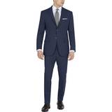 Stretch Kostymer DKNY Men's Suit Jacket, Navy Solid, Long