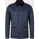 Barbour Lifestyle Mens Checked Heritage Liddesdale Quilt Jacket Colour: NY71 Navy