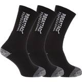 Regatta Herr Underkläder Regatta Professional Mens Hardwear Workwear Socks 3 Pack Black