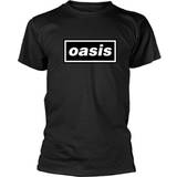 Oasis Kläder Oasis Decca Logo T-Shirt Black