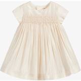 Silke Klänningar Barnkläder Bonpoint Baby Maruska silk dress and bloomers set white