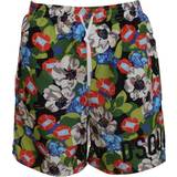 Blommiga Badbyxor DSquared2 Over Floral Print Mens Beachwear Swimwear Short IT48