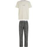 Calvin Klein Herr Pyjamasar Calvin Klein herr S/S byxset pyjamas, flerfärgad