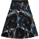 Dam - Plissering Kjolar Munthe Charming Skirt - Blue