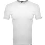 DSquared2 Överdelar DSquared2 Mens White Logo T-Shirt