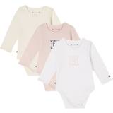 Tommy Hilfiger Bodys Tommy Hilfiger Body 3-pack - Whimsy Pink