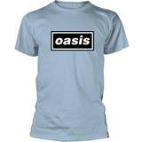 Oasis Överdelar Oasis Decca Logo T-Shirt Blue